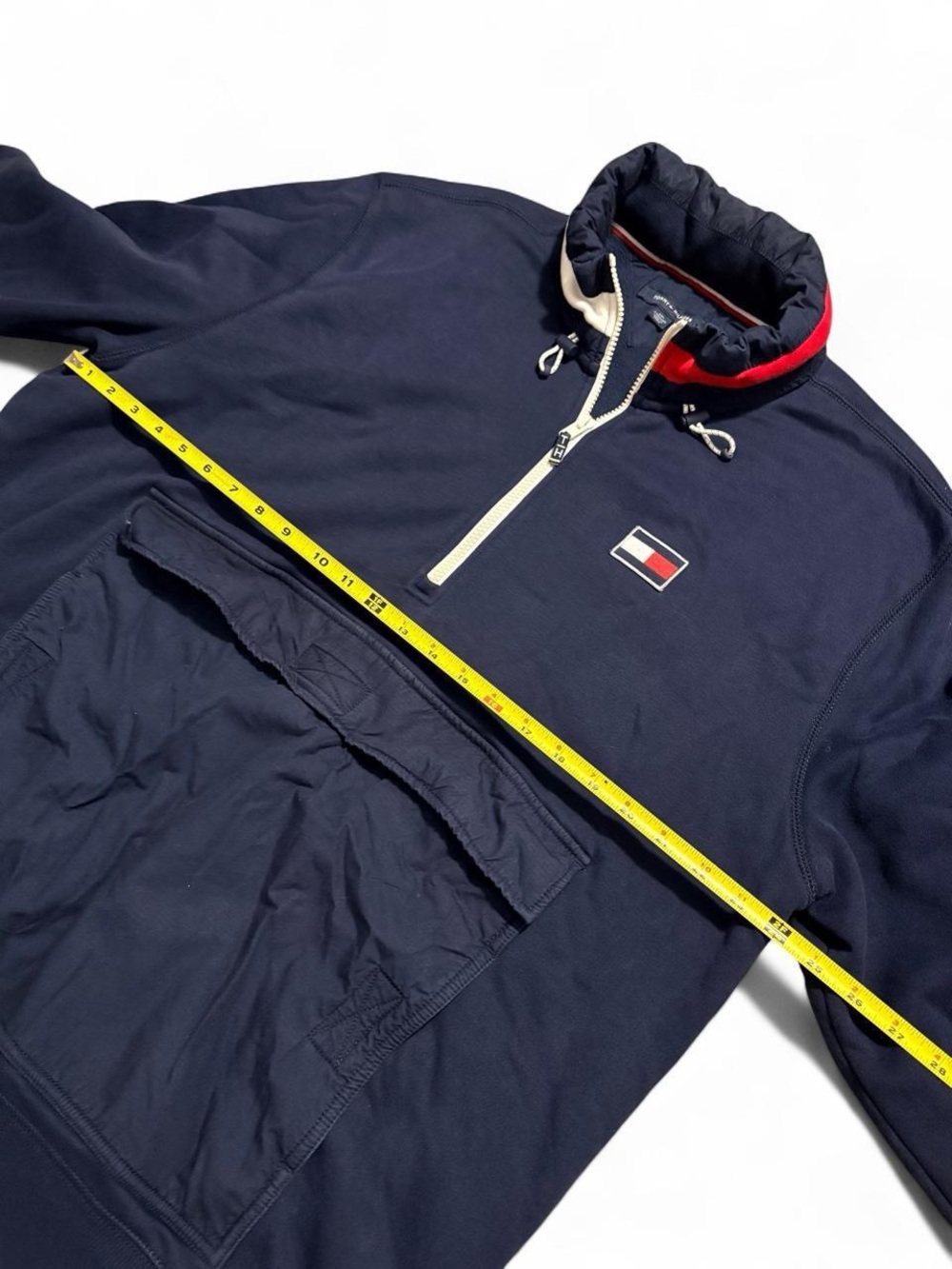 Tommy Hilfiger Quarter-Zip Popover Pullover – XXL - Picture 4 of 5